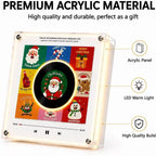 Night Light Rotating Vinyl Disc NFC Activated Magnetic Mount