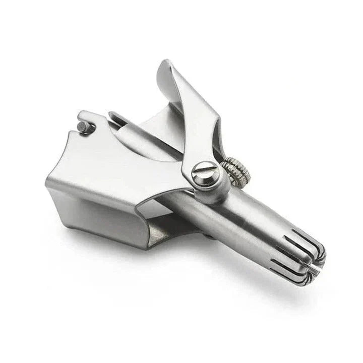 Nose And Ear Hair Trimmer Manual Stainless Steel Compact Design