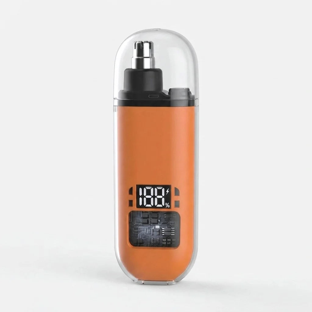 Nose & Ear Trimmer Waterproof USB-C Rechargeable LED Display