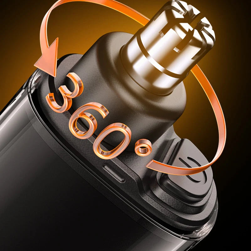 Nose & Ear Trimmer Waterproof USB-C Rechargeable LED Display
