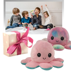 Octopus Plush Reversible Happy & Sad Faces Cotton Fabric
