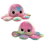 Octopus Plush Reversible Happy & Sad Faces Cotton Fabric