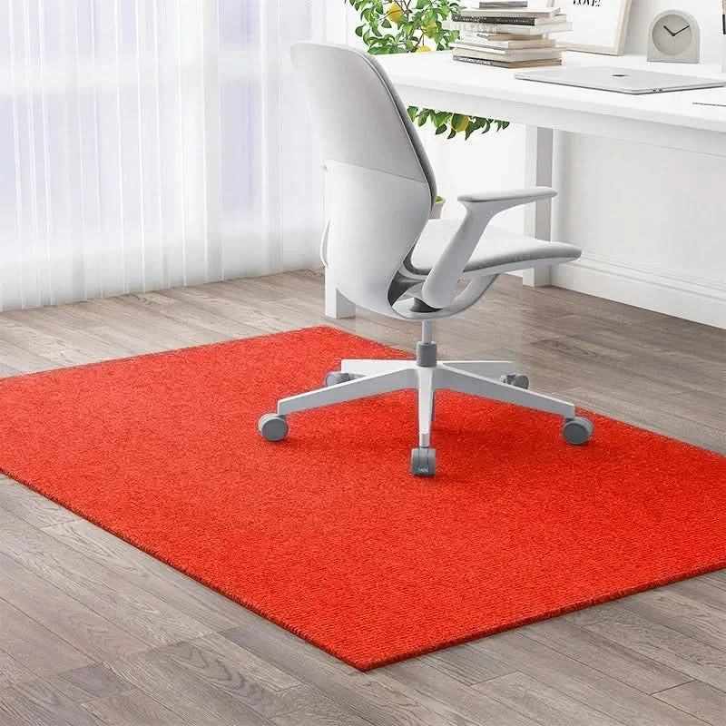 Office Chair Floor Mat Non-Slip Water-Repellent Polyester