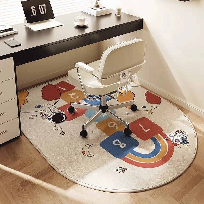 Office Floor Mat Ergonomic Foot Support Non-Slip Backing