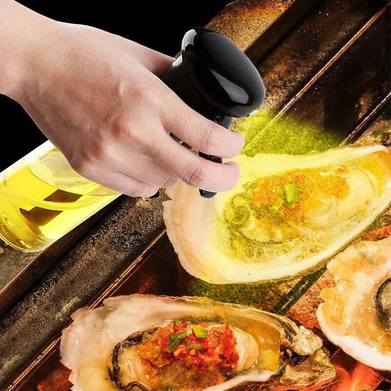Oil Dispenser Bottle Drip-Free Spout BPA-Free 600ml