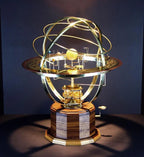 Orrery Model Moving Brass Gears 9 Planets