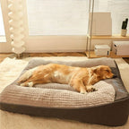 Orthopedic Dog Bed Raised Bolster Removable Washable Cover