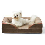 Orthopedic Dog Bed Velvet Cover Machine-Washable Joint Support