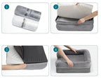 Orthopedic Dog Bed Velvet Cover Machine-Washable Joint Support