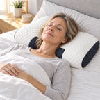 Orthopedic Neck Pillow Ergonomic Contour Two Height Options