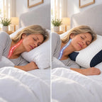Orthopedic Neck Pillow Ergonomic Contour Two Height Options
