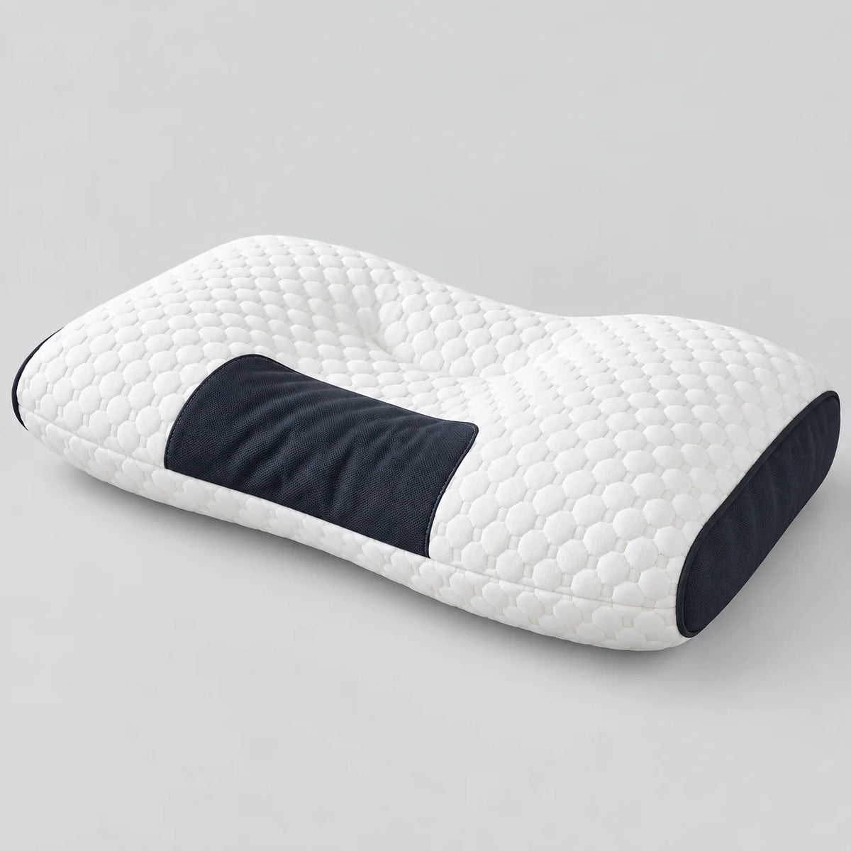 Orthopedic Neck Pillow Ergonomic Contour Two Height Options