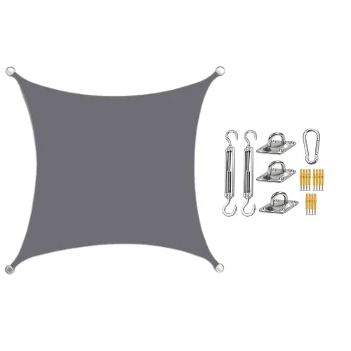 Outdoor Awning Waterproof UV-Blocking Foldable Design