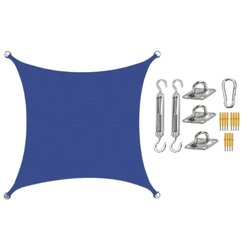 Outdoor Awning Waterproof UV-Blocking Foldable Design