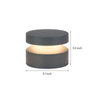 Outdoor Bollard Lights Waterproof LED Hardwired 110V
