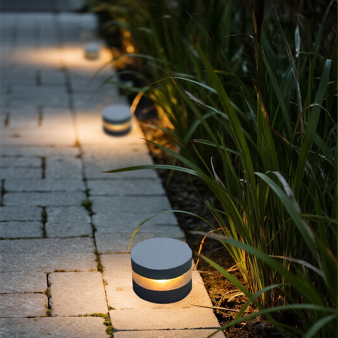 Outdoor Bollard Lights Waterproof LED Hardwired 110V