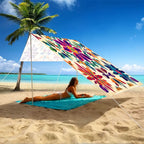 Outdoor Canopy Polyester Foldable Sun Shade