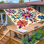Outdoor Canopy Polyester Foldable Sun Shade