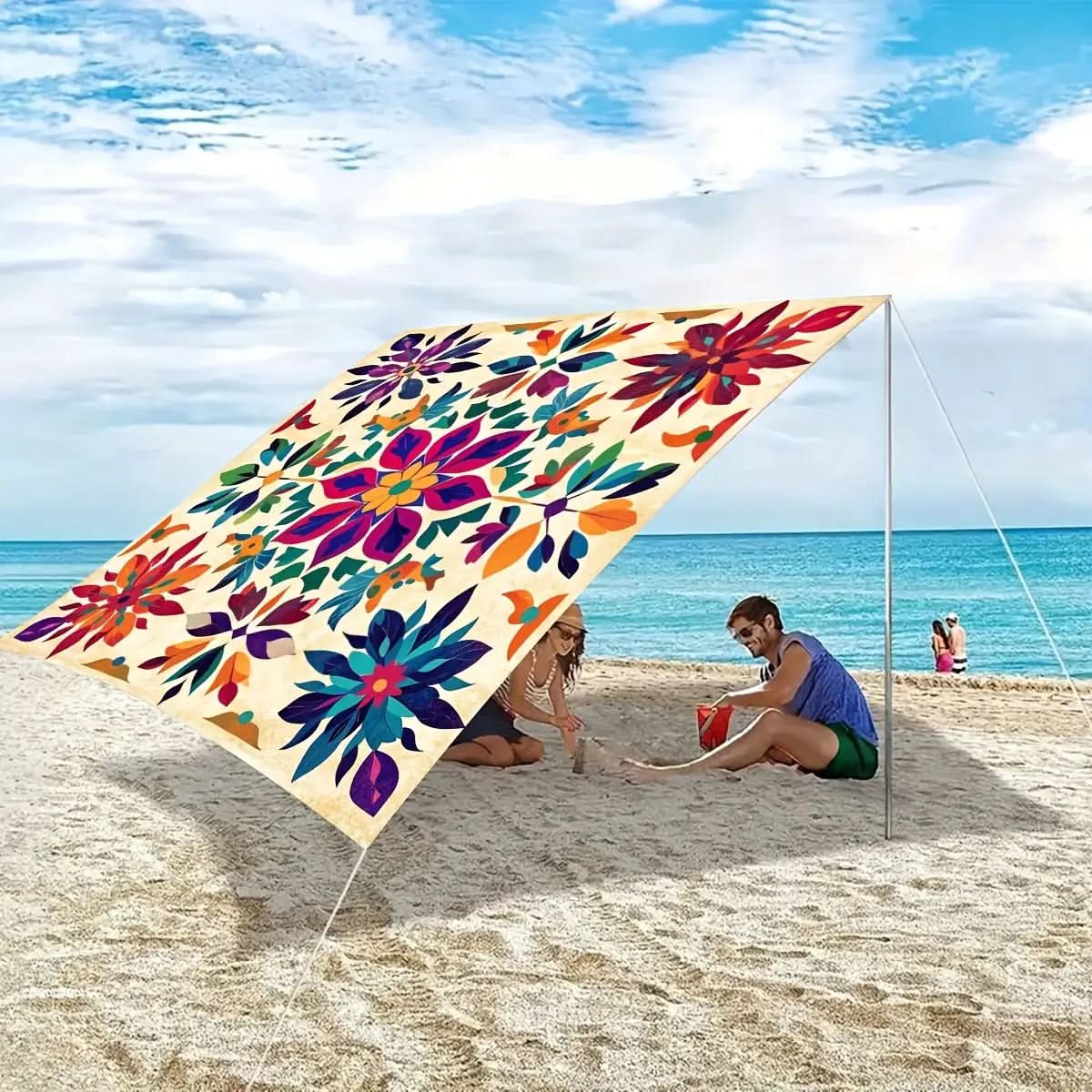 Outdoor Canopy Polyester Foldable Sun Shade