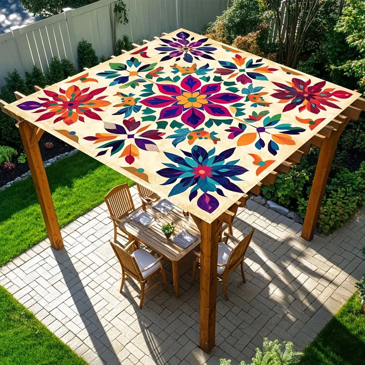 Outdoor Canopy Polyester Foldable Sun Shade