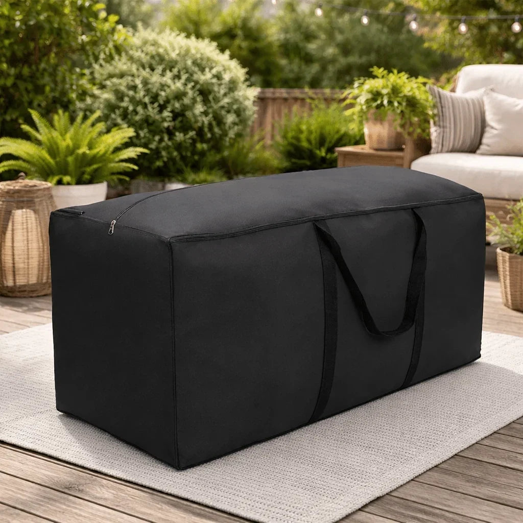 Outdoor Cushion Storage Bag Water-Repellent UV-Resistant Foldable