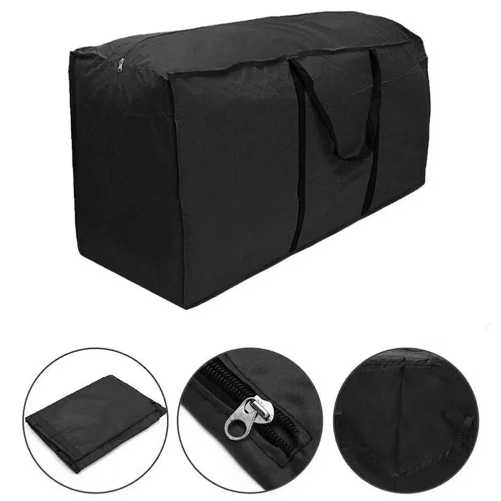 Outdoor Cushion Storage Bag Water-Repellent UV-Resistant Foldable