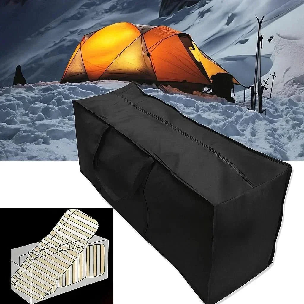 Outdoor Cushion Storage Bag Water-Repellent UV-Resistant Foldable