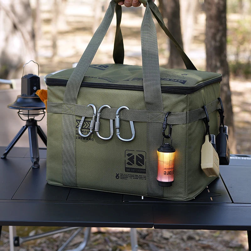 Outdoor Equipment Bag Waterproof PVC Bottom Carabiner Hooks