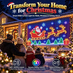 Outdoor Net Lights Programmable Smart Control Individually Addressable
