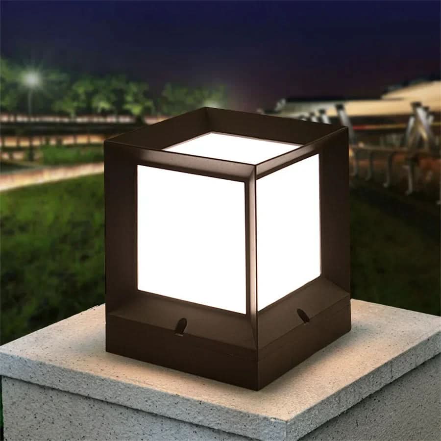 Outdoor Post Light 12W LED Weather-Resistant