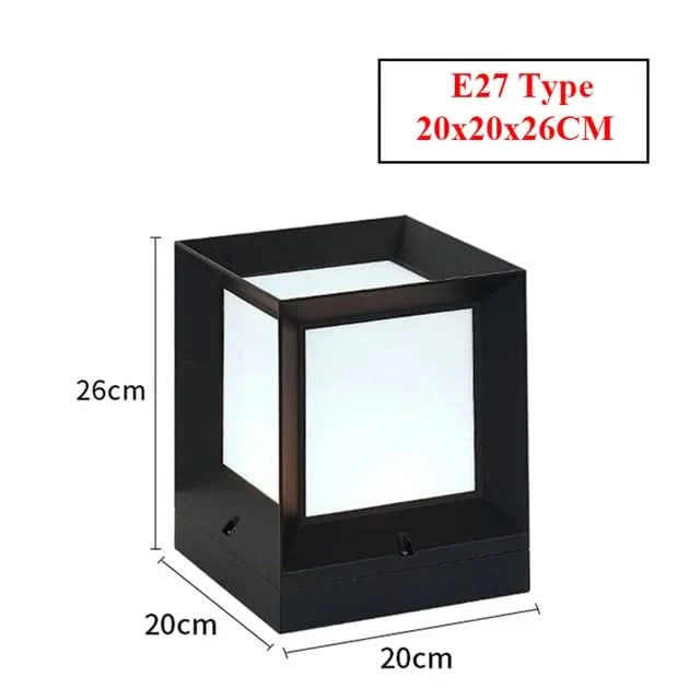 Outdoor Post Light 12W LED Weather-Resistant