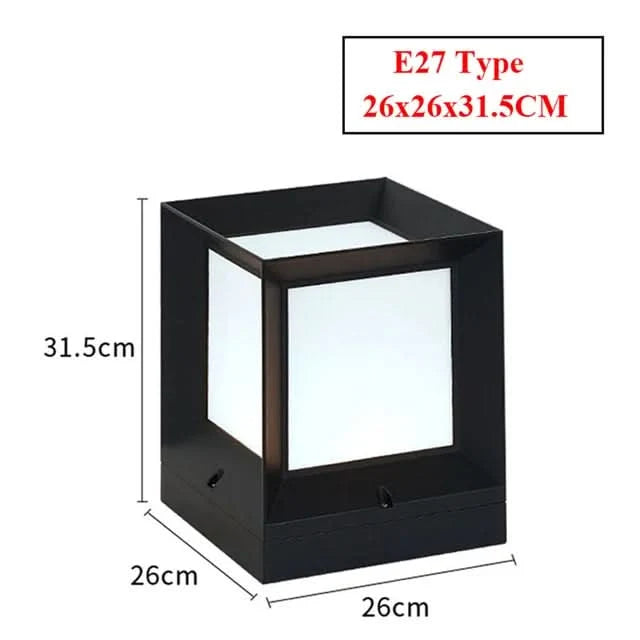 Outdoor Post Light 12W LED Weather-Resistant