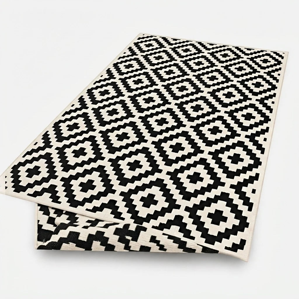 Outdoor Rug Reversible Non-Slip Water-Repellent