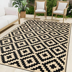 Outdoor Rug Reversible Non-Slip Water-Repellent