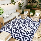 Outdoor Rug Reversible Non-Slip Water-Repellent