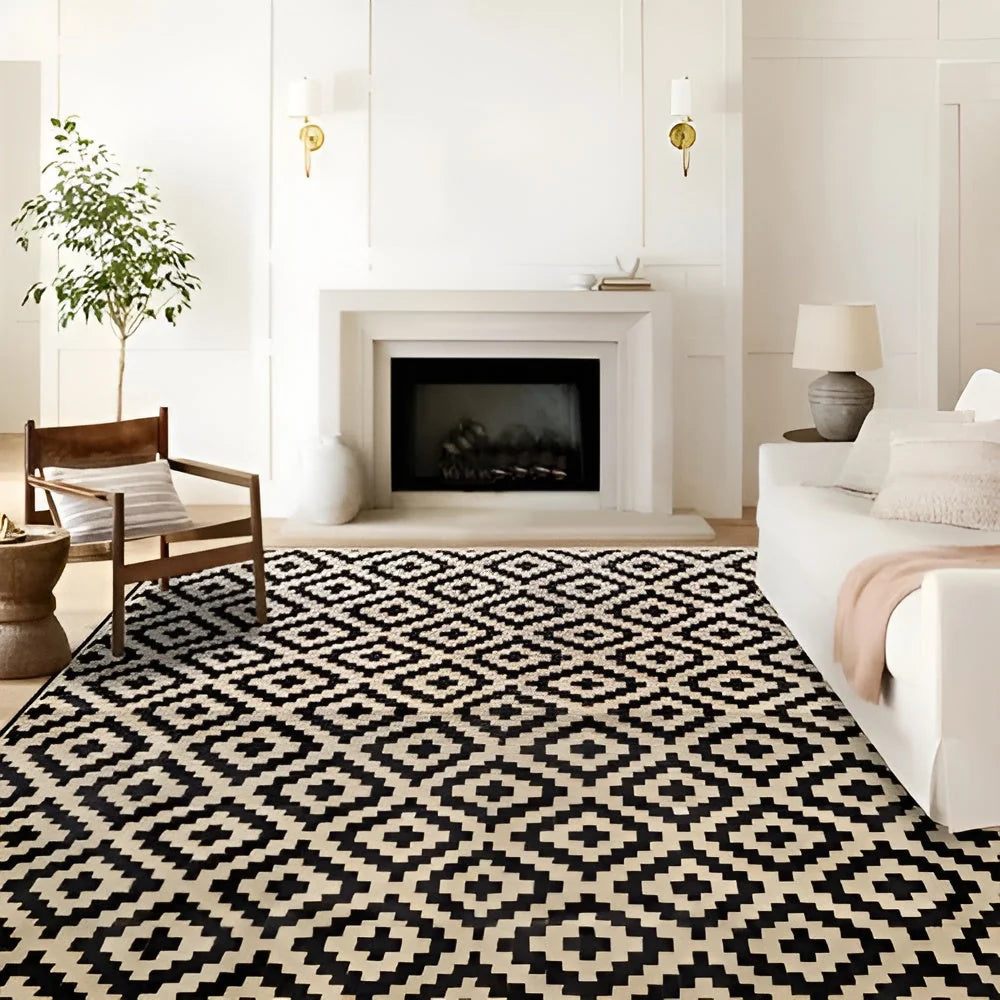 Outdoor Rug Reversible Non-Slip Water-Repellent