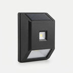 Outdoor Solar Wall Light Warm White 10-Hour Weatherproof