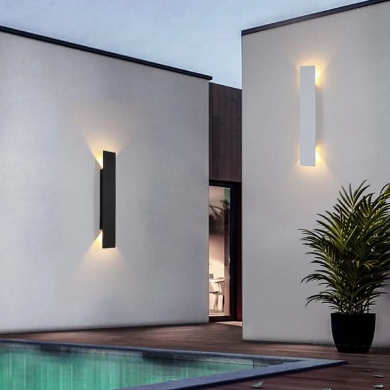 Outdoor Wall Lamp IP65 Aluminum Integrated LED