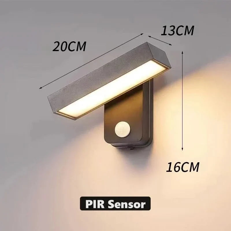 Outdoor Wall Light Adjustable LED IP65 Weather-Resistant