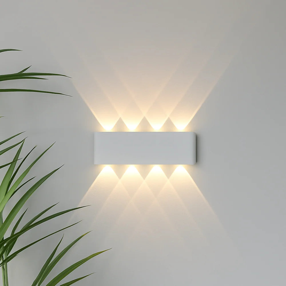 Outdoor Wall Light LED Up/Down Beam IP65 Weather-Resistant