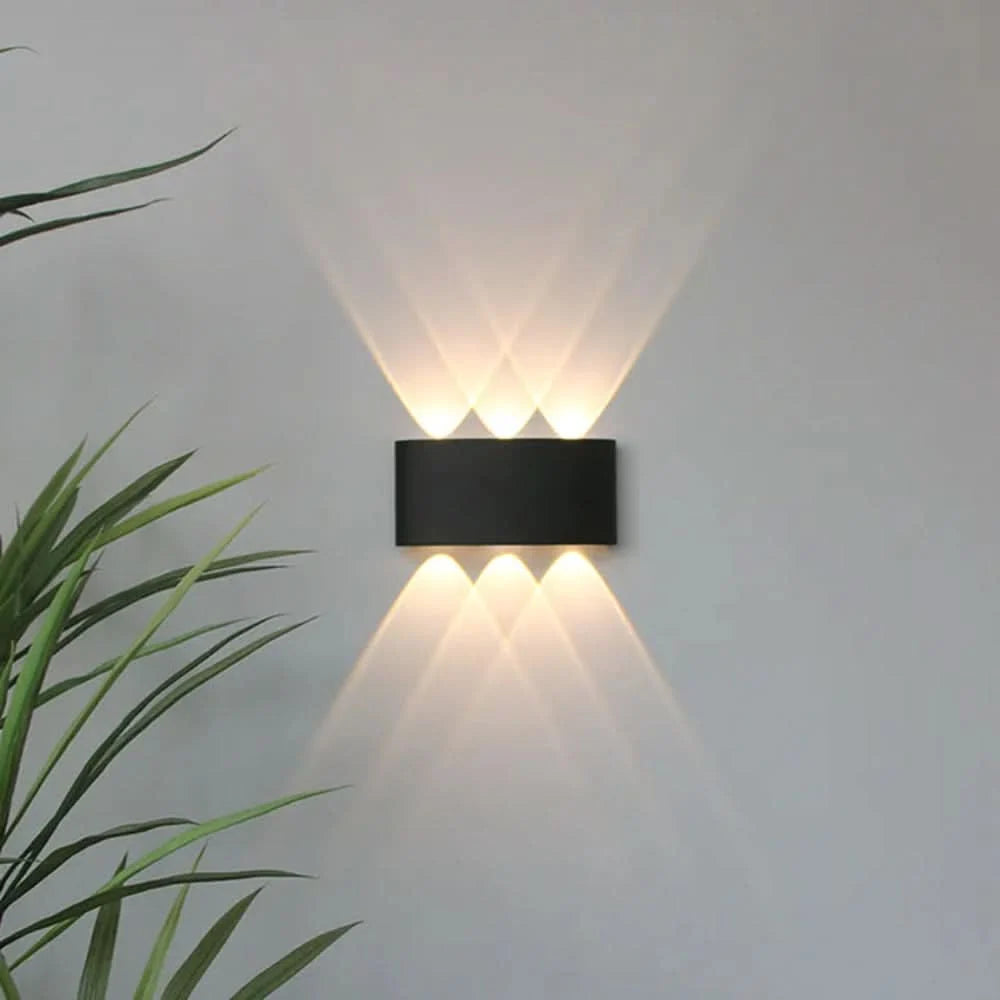 Outdoor Wall Light LED Up/Down Beam IP65 Weather-Resistant