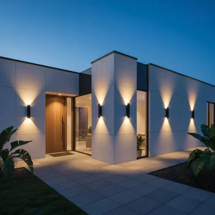 Outdoor Wall Light Up-Down Beam Aluminum IP65
