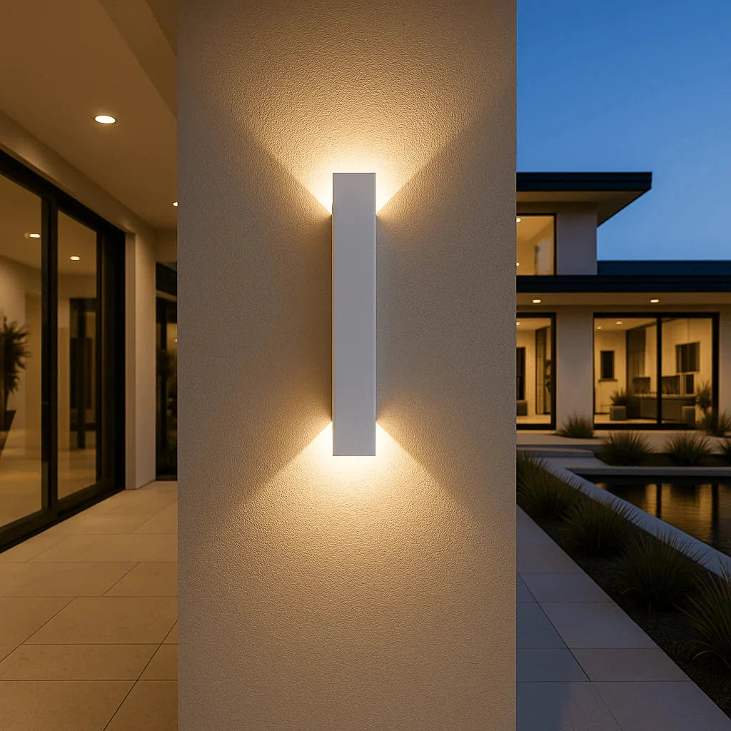 Outdoor Wall Light Up-Down Beam Aluminum IP65