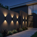 Outdoor Wall Light Up-Down Beam Aluminum IP65