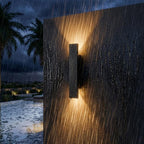 Outdoor Wall Light Up-Down Beam Aluminum IP65