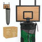 Over-The-Door Laundry Hamper Basketball Hoop Foldable & Removable Mesh