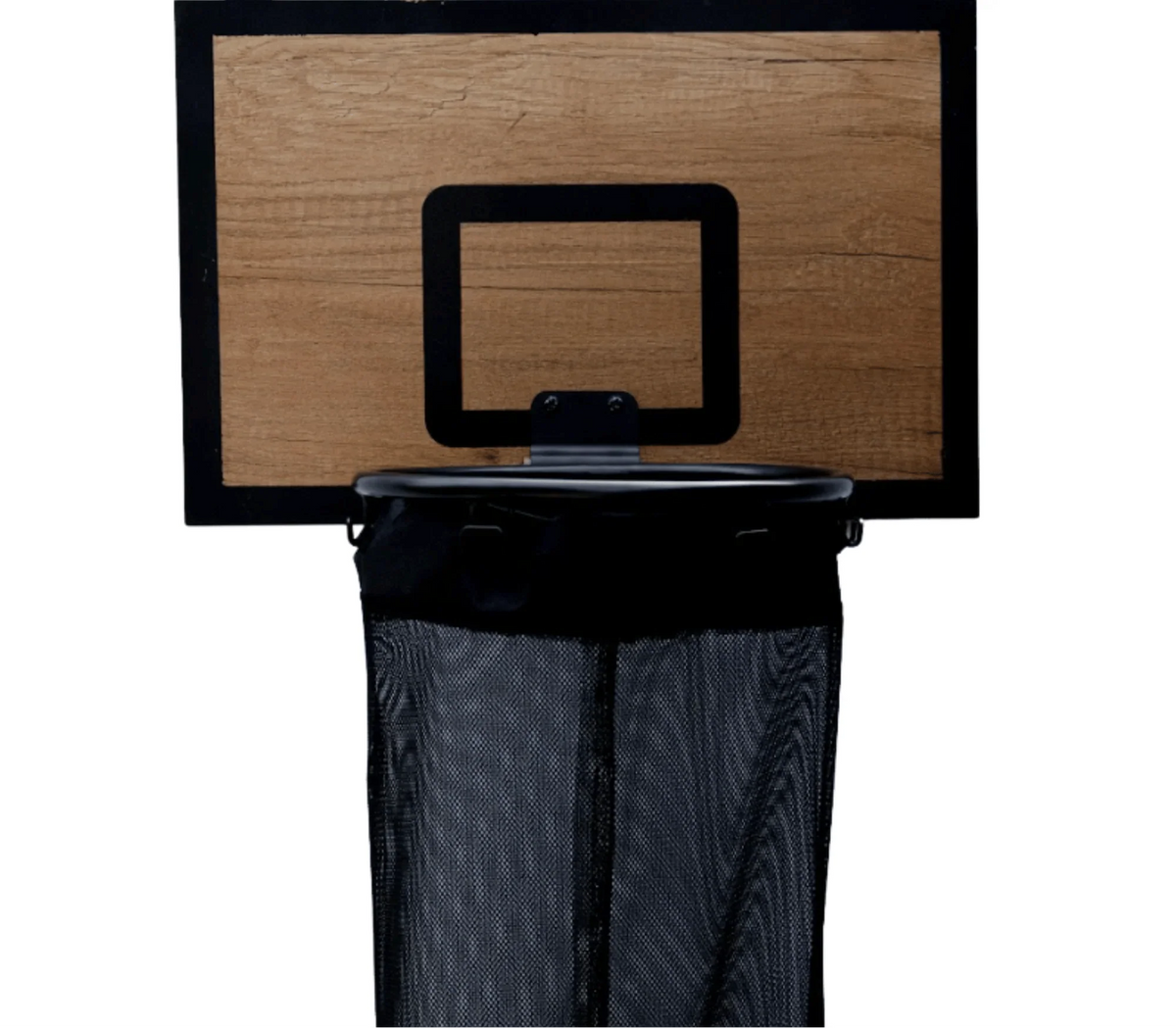 Over-The-Door Laundry Hamper Basketball Hoop Foldable & Removable Mesh