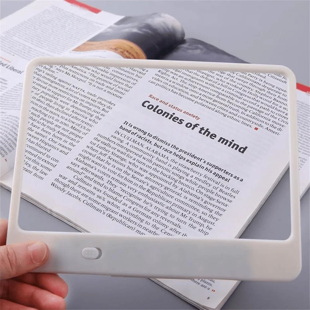 Page Magnifier 3X With LED Lighting