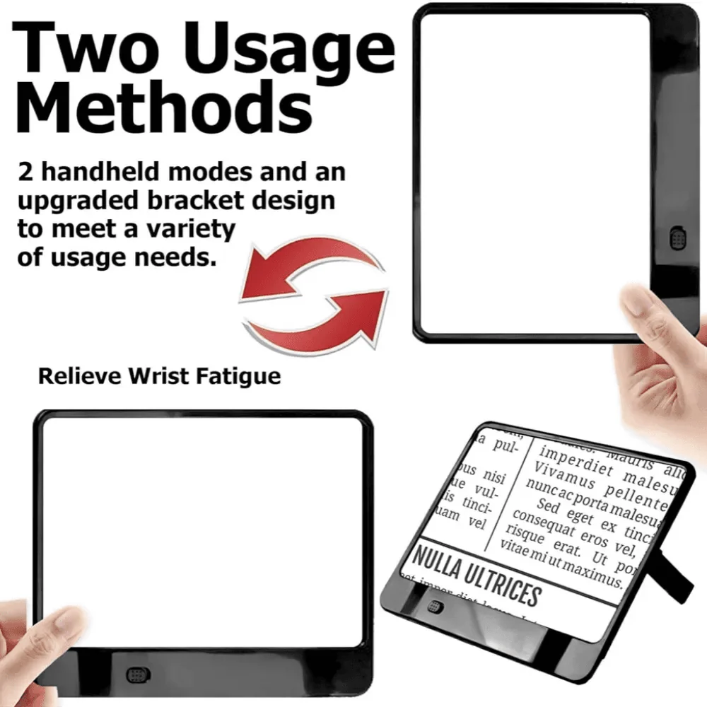 Page Magnifier 3X With LED Lighting