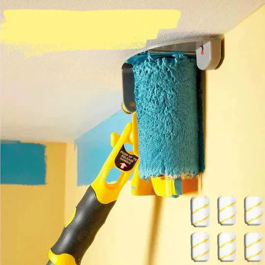Paint Edger Roller Integrated Shield & Detail Brush